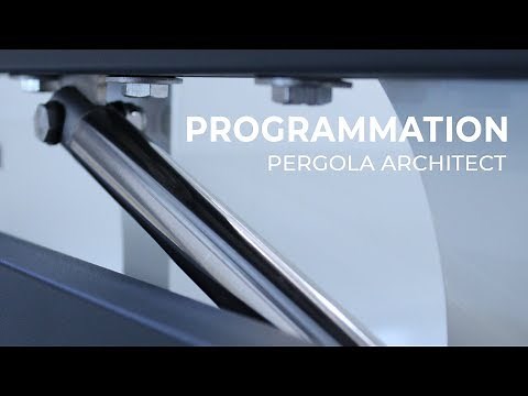 Réglage vérins Pergola bioclimatique Architect
