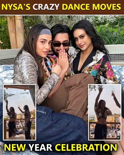 1.1M views · 8.8K reactions | Nysa Devgan flaunts her crazy dance moves with friends from Dubai on social media. It seems like she will be celebrating the new year with her friends. | Bollywood Now | Facebook
