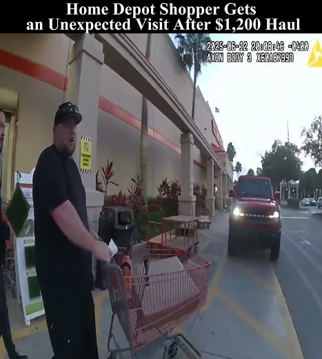 150K views · 1K reactions | Home Depot Shopper Gets an Unexpected Visit After #copwatch #bodycam #dashcam #footage #crime #policeofficer #cops | Robby Saytaw | Facebook