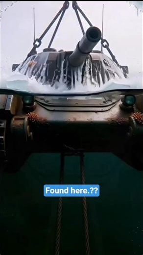 This Tank Was Found Under the Ice…