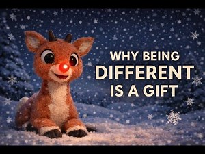 Why Being Different Is a Gift - Rudolph the Red-Nosed Reindeer (AI Voice)