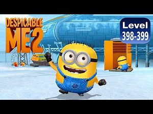 Despicable me: minion rush Jerry minion level 398-399 gameplay walkthrough minions Despicable me 2