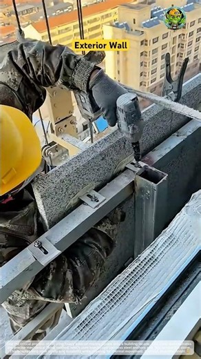 Exterior Elegance: Fixing Marble Panels to a Building Wall 🏛️🔒