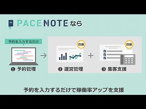 ショートステイ向け予約管理クラウド「ペースノート」紹介動画