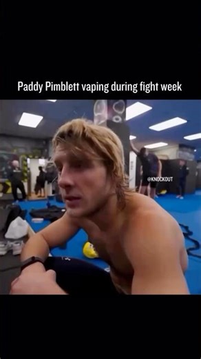 Busted! Paddy Pimblett CAUGHT Vaping Days Before Massive Title Fight! 💨🤡
