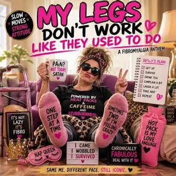 My legs don’t work like they used to do fibromyalgia anthem