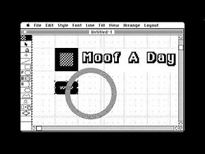 Moof A Day: MacDraft v1.2 (Macintosh, 1986)