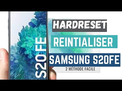 Samsung Galaxy S20 FE 5G : Réinitialiser et formater aux valeurs usine | Samsung S20 fe 5g reset