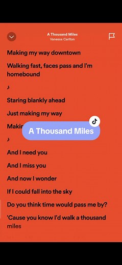 Sing Along to 'A Thousand Miles' by Vanessa Carlton | Lyrics Included