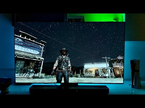 Red Dead Redemption at Night is STUNNING on OLED | PS5 PRO + LG OLED C5 (4K HDR)