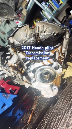 2017 Honda pilot transmission removal 🔧🧰