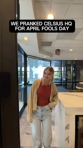 April Fools Prank at Celsius HQ: Switching Fridge with Competitors!