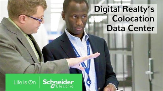 Internet of Things (IoT) EcoStruxure: Digital Realty s Colocation Data Center | Schneider Electric | APC by Schneider Electric