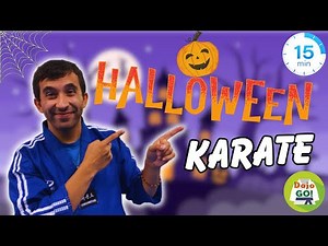 15 Minute Karate Lesson For Kids | Halloween | Dojo Go!