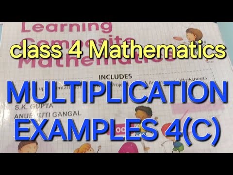 [#45] Class4 maths Chapter-4 Examples 4(B)|Multiplication Problems | How to solve Multiplication