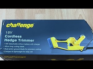 Challenge 18v Cordless Hedge Trimmer