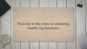 Mastering NumPy Log Functions: Unleash the Power of Python wit...