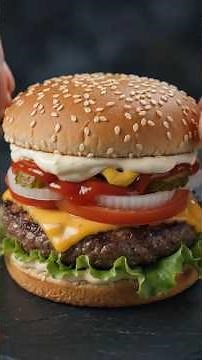 Whopper Burger King Home Recipe #ASMR