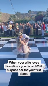 When your wife loves #powerline you record your own version of #i2i & surprise her for your first dance. #disney #love #wedding #lovesongs @disney | Ryan Cabrera