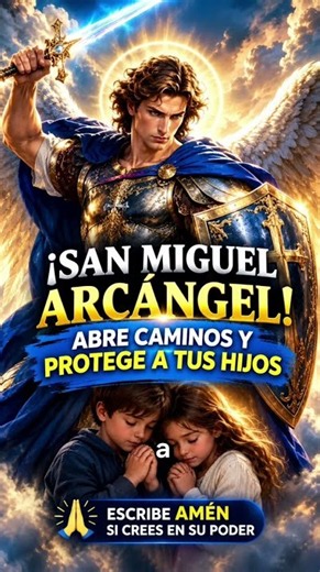 San Miguel Arcángel 🛡️ Abre Caminos y Protege a Tus Hijos