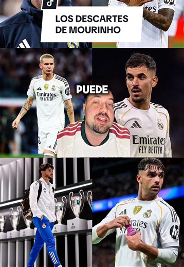Los descartes de Mourinho. #DeportesEnTikTok #realmadrid #mourinho | mourinho