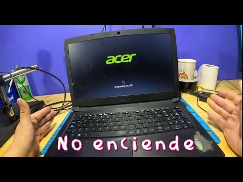 LAPTOP ACER NO ENCIENDE, SOLUCIÓN