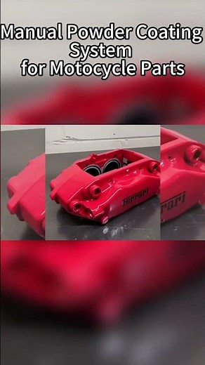 Manual Powder Coating System for Motocycle Parts