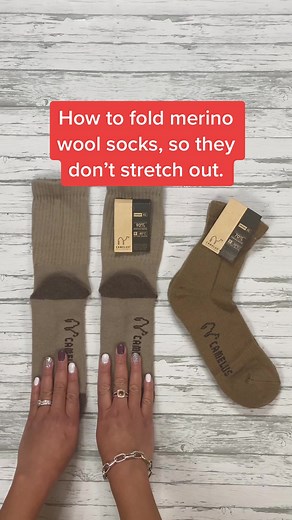 Proper Way to Fold Merino Wool Socks for Longevity