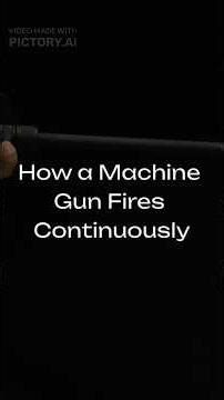 How a Machine Gun Works in Seconds 🤯 | Science Behind Rapid Fire#machine #ai #aitools #science #gun