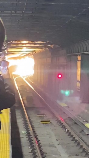 Fire crews are on scene at Bloor-Yonge station after an explosion on the subway tracks. #citynews #news #ttc #toronto