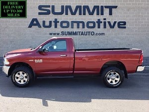2015 RAM 2500 REGULAR CAB LONGBOX SLT HEMI DEEP CHERRY WALK AROUND REVIEW 10874 SOLD! SUMMITAUTO.com
