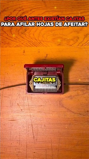 Why did razor blade sharpeners exist in the past? 🪒 #curiosities #viral #facts