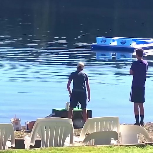 I built a rock skipping robot with the help of my nieces and nephews to understand the perfect way to skip a rock. In the end we learned that 4 things matter most: 1) Rock angle of 20 degrees 2) Rock PATH angle of 20 degrees 3) Spin the rock as much as possible 4) Choose a rock that is flat on the bottom and as heavy as possible for you to still get to your max arm speed. | Mark Rober