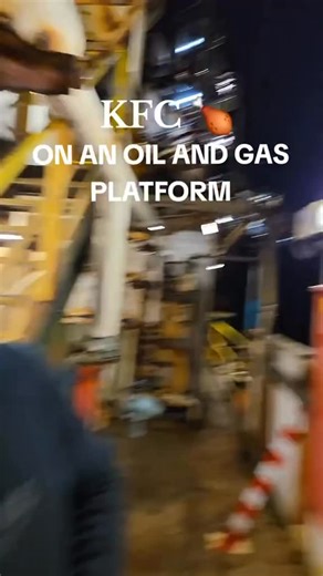 9.4K views · 829 reactions | KFC on an oil and gas platform  more...