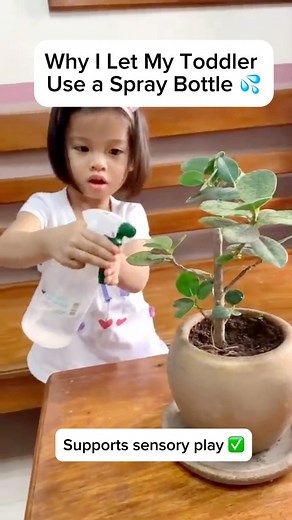 24K views · 30 reactions | Using a spray bottle to water plants helps...
