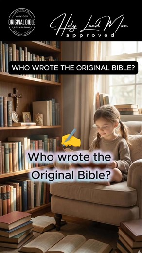 Who wrote the Original Bible? Who created the Original Bible? Did humans write the Bible? Is the Original Bible encoded with messaging to humanity? original.bible/1 | Original Bible Foundation & code2GOD