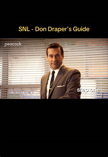 Explore Don Draper's Guide on Saturday Night Live