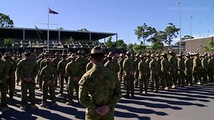 Task Force Taji departure parade: Australian soldiers from the 7th Brigade were farewelled by dignitaries on April 21st at Gallipoli Barracks in Brisbane. Task Group Taji is deploying under Operation Okra, the Australian contribution to the international effort against the Daesh (also known as ISIL) terrorist threat in Iraq. Australia's contribution is being closely coordinated with the Iraqi government, Gulf nations and a broad coalition of international partners. | Joint Operations Command