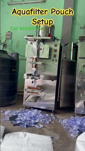 💧 Start a Water Pouch Business with Low Investment & High Profit! 💸