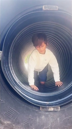 BARNEY FARM ADVENTURE! Rides, tunnels, slides & nonstop FUN! 😍 #trending #viral#shorts