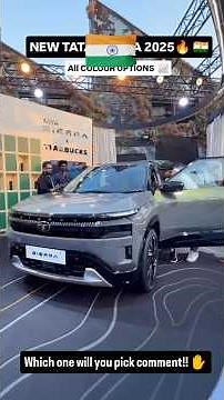 Tata sierra launched real luxury 🥳 #tatasierra2025