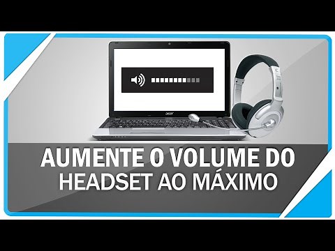 How to increase headset volume to the maximum