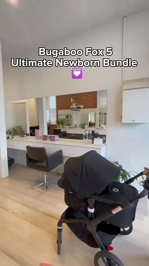 Introducing our exclusive Bugaboo Fox 5 Ultimate Newborn bundle! 🌟 Bundle includes: ✨ Bugaboo Fox 5 Pram Complete ✨ Bugaboo Turtle by Nuna (base included) ✨ Bugaboo Dual Comfort Seat Liner ✨ Bugaboo Changing Backpack ✨ Bugaboo Adaptor Maxi Cosi Fox/Buffalo/Fox Cub ✨ Bugaboo Cup Holder The Bugaboo Fox 5 has been crafted with both baby and parent in mind. With its easy handling and smooth maneuverability, parents can easily navigate any terrain, whether strolling through the city streets or takin