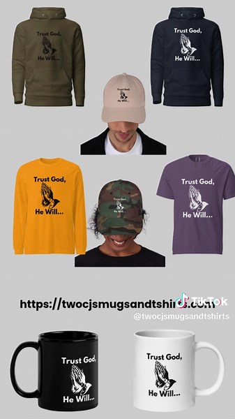 Faith isn’t just something you say — it’s something you wear. Every design in our Christian Collection was made to remind you (and everyone who sees you) that God’s love never fails. From bold faith statements to quiet reminders of grace, these pieces carry a message that speaks to the heart. ✨ Designs include: • God Got Me – because He truly does. • Faith Makes All Things Possible – even when life feels impossible. • Trust God, He Will – a reminder that His plan always wins. • Continue To Be Yo