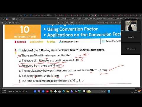 Math g6 | unit 10 lessons 4 to 6 part 2 تراكمي 5