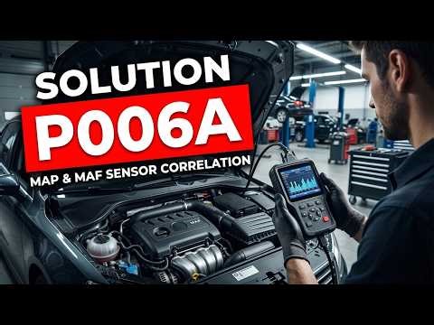 How To Fix P006A OBD II Error Code - Map And Maf Sensor Correlation