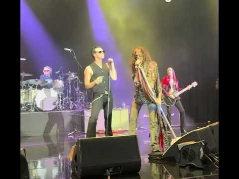 Yungblud and Steven Tyler rocking a classic Aerosmith tune at Steven’s post-Grammy fundraiser