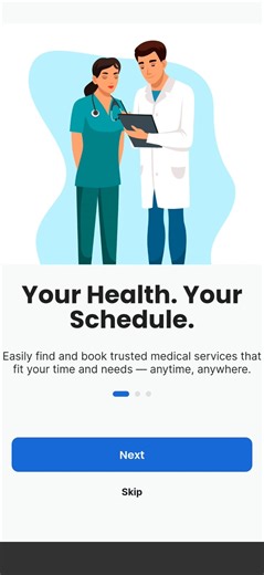 Doctor Booking App Demo | Clinic Appointment App for U.S. Doctors | HealthTech App Solution