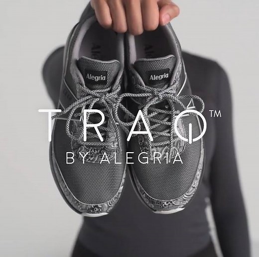 Introducing Alegria Shoes first smart shoe, Traq. Take a walk with your new best fitness friend. Shop the new collection now: https://bit.ly/2PkMu9f | Scrubs & Beyond