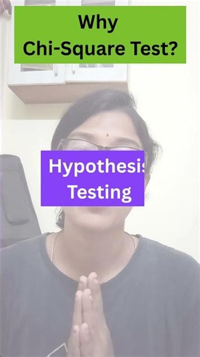 Why do we even need Chi-Square Test? |Tamil #statisticsfordatascience #hypothesistesting #aiintamil